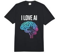 Me Encanta la innovación en el diseño de circuitos cerebrales con IA Comfort Colors Adult Heavyweight T-Shirt