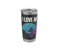 Me encanta la innovación en el diseño de circuitos cerebrales con IA Vaso térmico de acero inoxidable de doble pared
