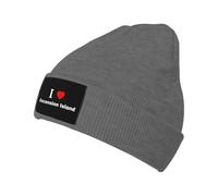 Me Encanta La Isla Ascensión Hombre Mujer Gorro Invierno Transpirable Watch Cap Grueso Skull Cap para Esquí Deportes Ciclismo