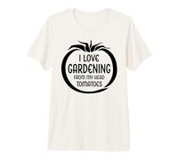 Me Encanta la jardinería Desde mi Cabeza Tomates Funny Garden Tomate Camiseta Premium