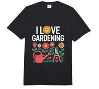 Me Encanta la jardinería Girasol Floral Naturaleza Entusiasta Comfort Colors Adult Heavyweight T-Shirt