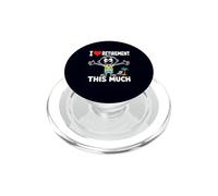 Me Encanta la jubilación Estas Divertidas Vacaciones para Jubilados PopSockets PopGrip para MagSafe