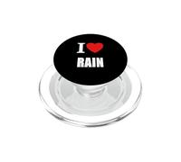 Me Encanta la Lluvia para Agricultores jardineros Hombres Mujeres y Estudiantes PopSockets PopGrip para MagSafe