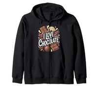 Me Encanta la obsesión del Chocolate Dulce Sudadera con Capucha