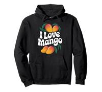 Me encanta la pasión de frutas tropicales con mango Sudadera con Capucha