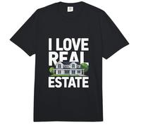 Me Encanta la pasión de los entusiastas de Bienes raíces Comfort Colors Adult Heavyweight T-Shirt