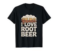 Me Encanta la pasión Entusiasta de la Cerveza de raíz Camiseta gráfica económica