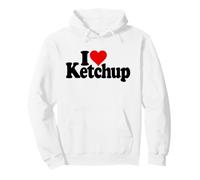 ME Encanta LA Salsa DE Tomate con Forma DE CORAZÓN Sudadera con Capucha