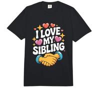 Me Encanta la sincera diversión de Bond de mi Hermano Comfort Colors Adult Heavyweight T-Shirt