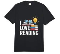 Me Encanta Leer Biblioteca Bibliófila Amante de Libros Comfort Colors Adult Heavyweight T-Shirt