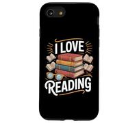 Me encanta leer libro Stack entusiasta Carcasa para iPhone SE (2020) / 7 / 8