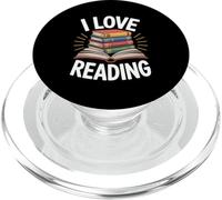 Me Encanta Leer Libros Entusiasta PopSockets PopGrip para MagSafe