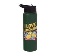 Me encanta Lemonade Bright Summer Fun Stainless Steel Insulated Water Bottle