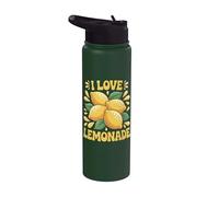 Me encanta Lemonade Fresh Citrus Splash Stainless Steel Insulated Water Bottle