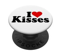 ME Encanta LOS Besos DE CORAZÓN Besos Smooches PopSockets PopGrip Adhesivo