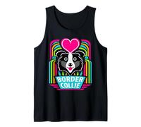 Me encanta mi border collie Camiseta sin Mangas