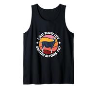 Me Encanta mi Cabra Alpina británica Camiseta sin Mangas