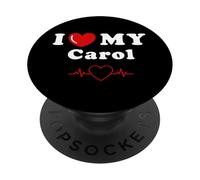 Me encanta mi Carol haciendo cosas de Carol PopSockets PopGrip Adhesivo