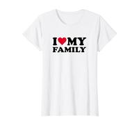 Me Encanta mi Familia Camiseta gráfica económica