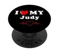 Me Encanta mi Judy Haciendo Cosas de Judy PopSockets PopGrip Adhesivo
