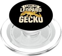 Me Encanta mi Lagartija Gecko Leopardo PopSockets PopGrip para MagSafe
