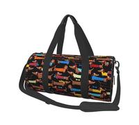 Me Encanta mi Perro Dachshunds Imprimir, Bolsa de Viaje de Gran Capacidad, Bolso Redondo, Bolsa de Viaje Deportiva, Bolsa de Mano, Bolsa de Fitness