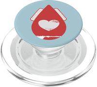 Me Encanta mi positividad menstruación PopSockets PopGrip para MagSafe