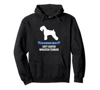 Me encanta mi Soft Coated Wheaten Terrier Sudadera con Capucha