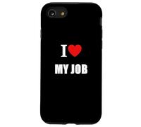 Me Encanta mi Trabajo para Trabajadores de Emergencia Cuidadores Mentores Maestros Carcasa para iPhone SE (2020) / 7/8