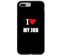 Me Encanta mi Trabajo para Trabajadores de Emergencia Cuidadores Mentores Maestros Carcasa para iPhone 7 Plus/8 Plus