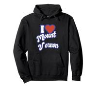 Me Encanta Mount Vernon Nueva York Sudadera con Capucha