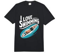 Me Encanta Nadar Sumérgete en la pasión Comfort Colors Adult Heavyweight T-Shirt