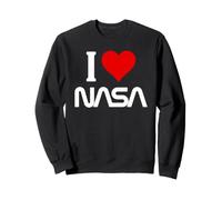 Me Encanta NASA Corazón con Logo Sudadera