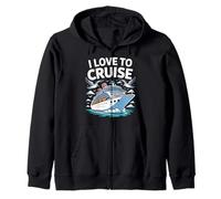 Me Encanta Navegar Oceanic Journey Escape Sudadera con Capucha