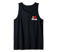 Me Encanta Nick Nicholas Camiseta sin Mangas