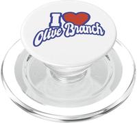 Me Encanta Olive Branch Mississippi PopSockets PopGrip para MagSafe