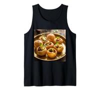 Me Encanta Pani Puri Street Food Golgappa Gupchup Phuchkta Camiseta sin Mangas
