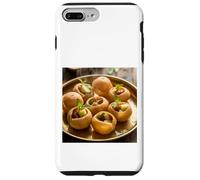 Me Encanta Pani Puri Street Food Golgappa Gupchup Phuchkta Carcasa para iPhone 7 Plus/8 Plus