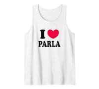 Me encanta Parla Camiseta sin Mangas