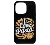 Me encanta Pasta Fun Foodie Expression Carcasa para iPhone 13 Pro