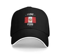 Me Encanta Peru Sun Baseball Cap Spring Men Adult Custom Logo Sombreros de Hip Hop Ajustables y2k Monos para Gimnasio al Aire Libre Snapback Snapback
