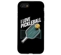 Me encanta Pickleball Sport Paddle Fun Carcasa para iPhone SE (2020) / 7 / 8