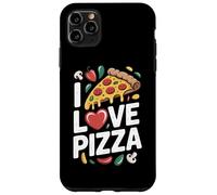 Me encanta Pizza Slice Heart Fun Cheesy Delight Carcasa para iPhone 11 Pro Max
