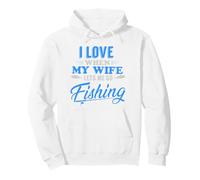 Me Encanta Que mi Mujer me Deje IR a Pescar Sudadera con Capucha
