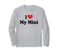 Me Encanta Red Heart, mi Mini Coche británico Manga Larga