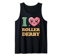 Me Encanta Roller Derby Camiseta sin Mangas