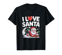 Me Encanta Santa Jolly St. Nick Christmas Joy Camiseta
