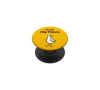 Me Encanta Seagull Chip Thieves PopSockets PopGrip Adhesivo