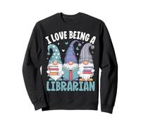 Me encanta ser bibliotecario Sudadera