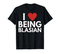 Me Encanta ser blasiano, Negro, Orgullo asiático, Patrimonio Cultural Camiseta